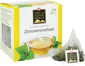 Swiss Alpine Herbs Bio Tee Zitronenmelisse 14 x 1g
