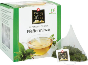 Swiss Alpine Herbs Bio Tee Pfefferminze 14 x 1g