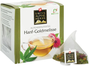 Swiss Alpine Herbs Bio Tee Hanf Goldmelisse 14 x 1g
