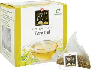 Swiss Alpine Herbs Bio Tee Fenchel 14 x 1g