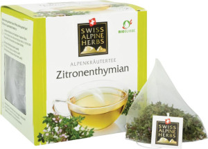 Swiss Alpine Herbs Bio Tee Zitronenthymian 14 x 1g
