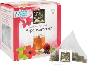 Swiss Alpine Herbs Bio Tee Alpensommer 14 x 1g