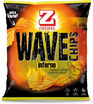 Zweifel Wave Chips Inferno 120g
