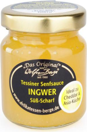 Wolfram Berge Tessiner Ingwer-Senfsauce 60ml