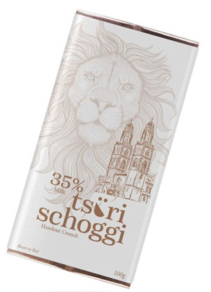 Ts&uuml;ri Haselnuss Crunch Milchschokolade 100g