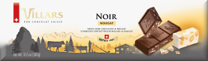 Villars Zartbitterschokolade mit Nougat 300g