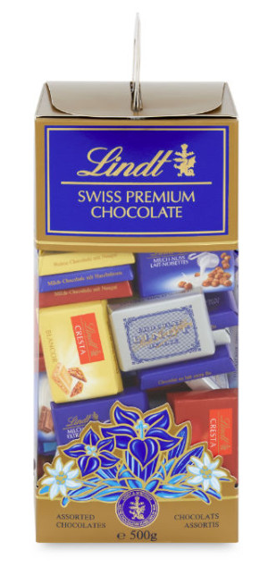 Lindt Napolitains Misch-Geschenkbox (6 Sorten) 500g