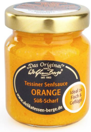 Wolfram Berge Tessiner Orangen-Senfsauce 60ml