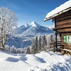 Swiss Finest Servietten Bergblick 20 St&uuml;ck