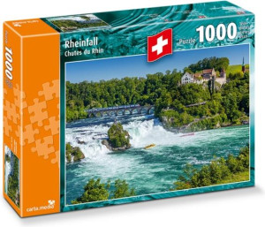 Carta.Media Rheinfall mit Schloss Laufen Puzzle 1000 Teile