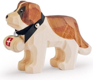 Trauffer Hund Tom Edition 1938 handgeschnitzt