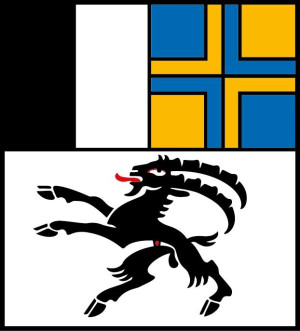 Swiss Finest Kantonsfahne Graub&uuml;nden