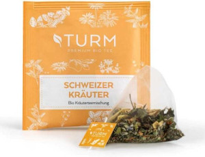 Turm Kaffee Schweizer Bio Kr&auml;utertee 20 x 2g