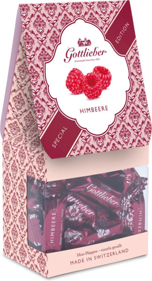 Gottlieber Himbeere Mini H&uuml;ppen 150g
