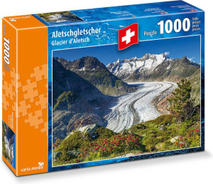 Carta.Media Aletschgletscher Puzzle 1000 Teile