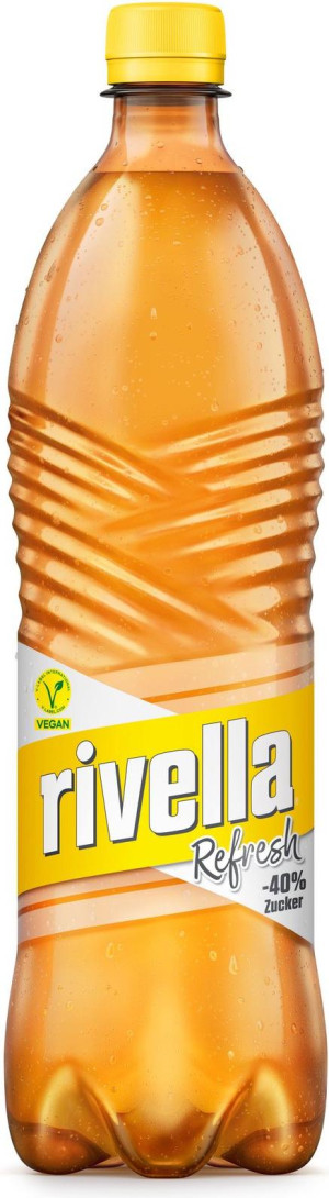 Rivella Kr&auml;uterlimonade Refresh Gelb 1 l