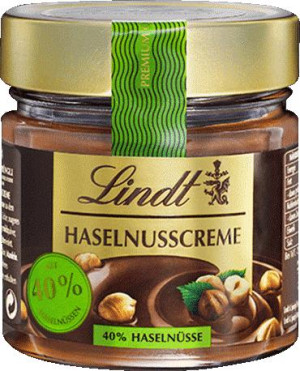 Lindt Brotaufstrich Milch 40% Haselnuss 220g