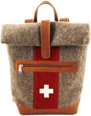 Karlen Swiss Rucksack mit Schweizer Kreuz