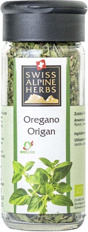 Swiss Alpine Herbs Bio Oregano Gew&uuml;rz 8g