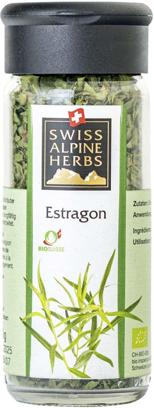 Swiss Alpine Herbs Bio Estragon Gew&uuml;rz 10g