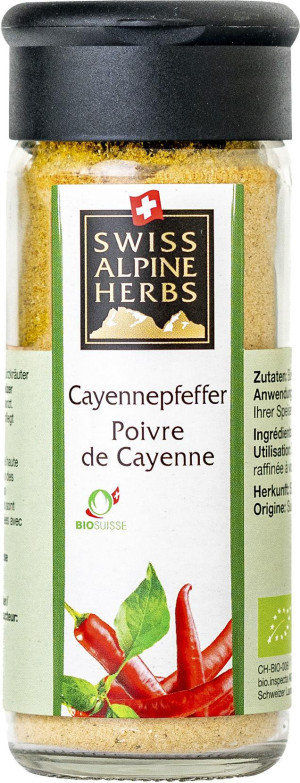 Swiss Alpine Herbs Bio Cayennepfeffer 35g