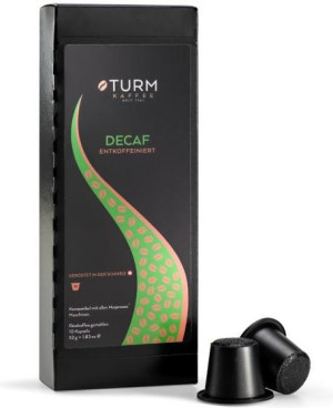 Turm Kaffee Decaf 10 Kapseln