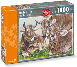 Carta.Media Kuhles Trio Puzzle 1000 Teile