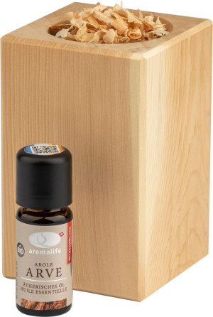 Aromalife ArvenQuader mit &auml;therischem &Ouml;l