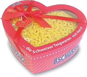 Bsch&uuml;ssig Herz-Schachtel H&ouml;rnli 3-Ei 500g