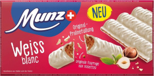 Munz Pr&uuml;geli Tafel Wei&szlig; 100g