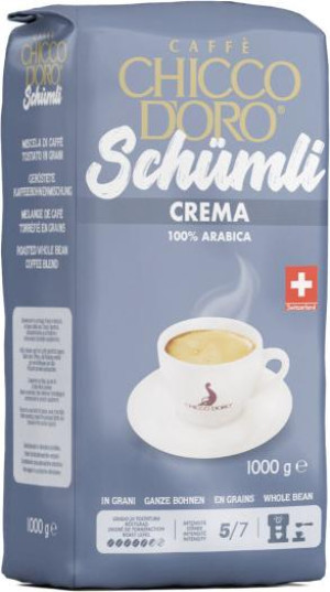 Chicco d'Oro Sch&uuml;mli Crema 1 kg Bohnen