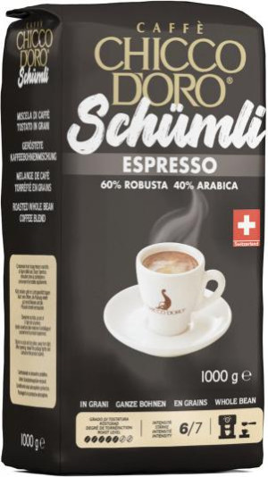 Chicco d'Oro Sch&uuml;mli Espresso 1 kg Bohnen