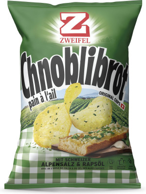 Zweifel Original Chips Chnoblibrot 175g