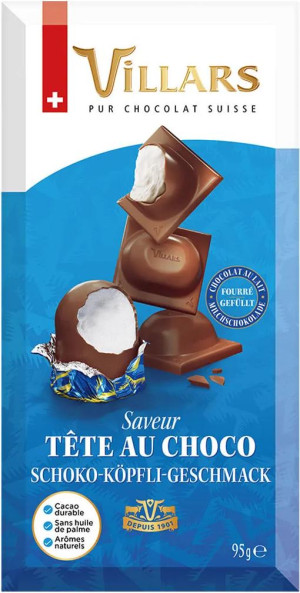 Villars Milchschokolade T&ecirc;te au Choco 95g