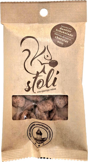 Stoli Schoko-N&uuml;sse dunkel 28g