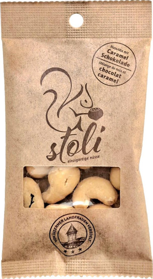Stoli Schoko-N&uuml;sse Caramel 28g