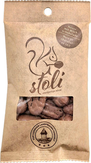 Stoli Schoko-N&uuml;sse Milch 28g