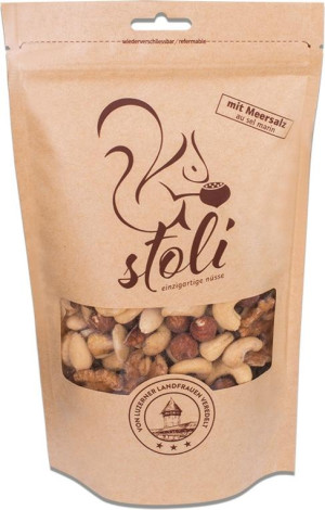 Stoli Nuss-Mix deluxe mit Meersalz 351g