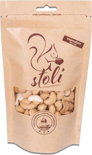 Stoli Cashewn&uuml;sse ungesalzen 185g