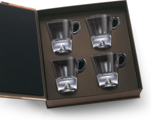 Alpinte Espresso-Gl&auml;ser 4er-Set Matterhorn