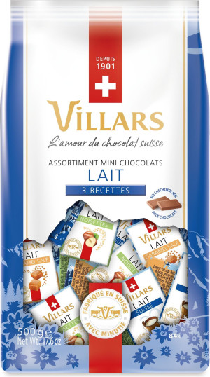 Villars Milchschokolade Napolitains 500g