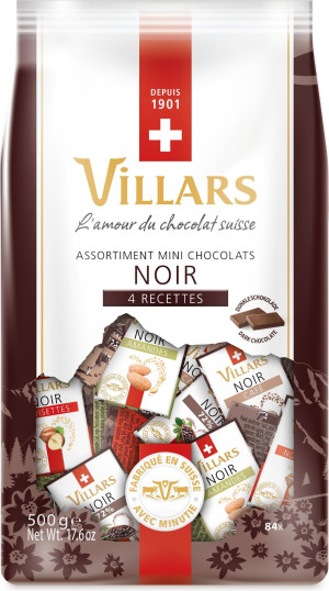 Villars Zartbitterschokolade Napolitains 500g