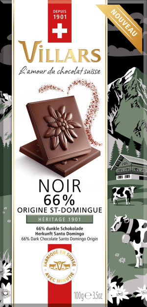 Villars Zartbitterschokolade mit 66% Kakao 100g