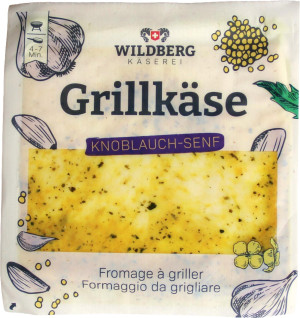 Wildberg Grillk&auml;se Knoblauch Senf 170 g