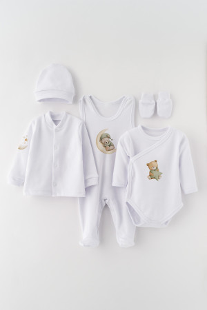 Wyprawka niemowlęca Księżycowy Miś