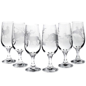 Kieliszki do szampana "Myśliwskie" 180ml