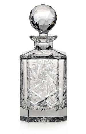 Kryształowa karafka do whisky JULIA Młynek 750ml