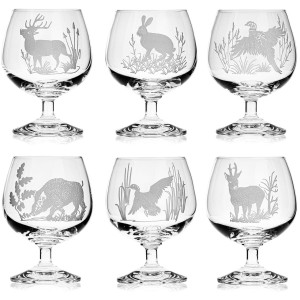 Kieliszki do koniaku "Myśliwskie" 230ml 6szt.