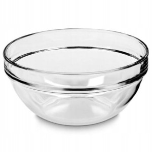 Duża szklana salaterka miska na sałatki owoce LUMINARC Empilable 23cm