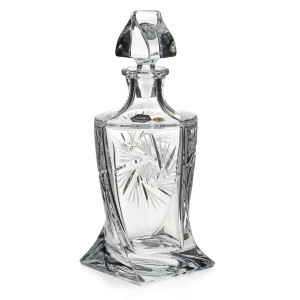 Kryształowa karafka do whisky JULIA Młynek 850ml